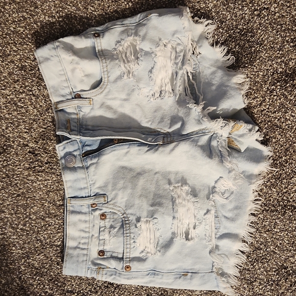 Aeropostale Pants - Aero high rise shorty jean shorts size 4